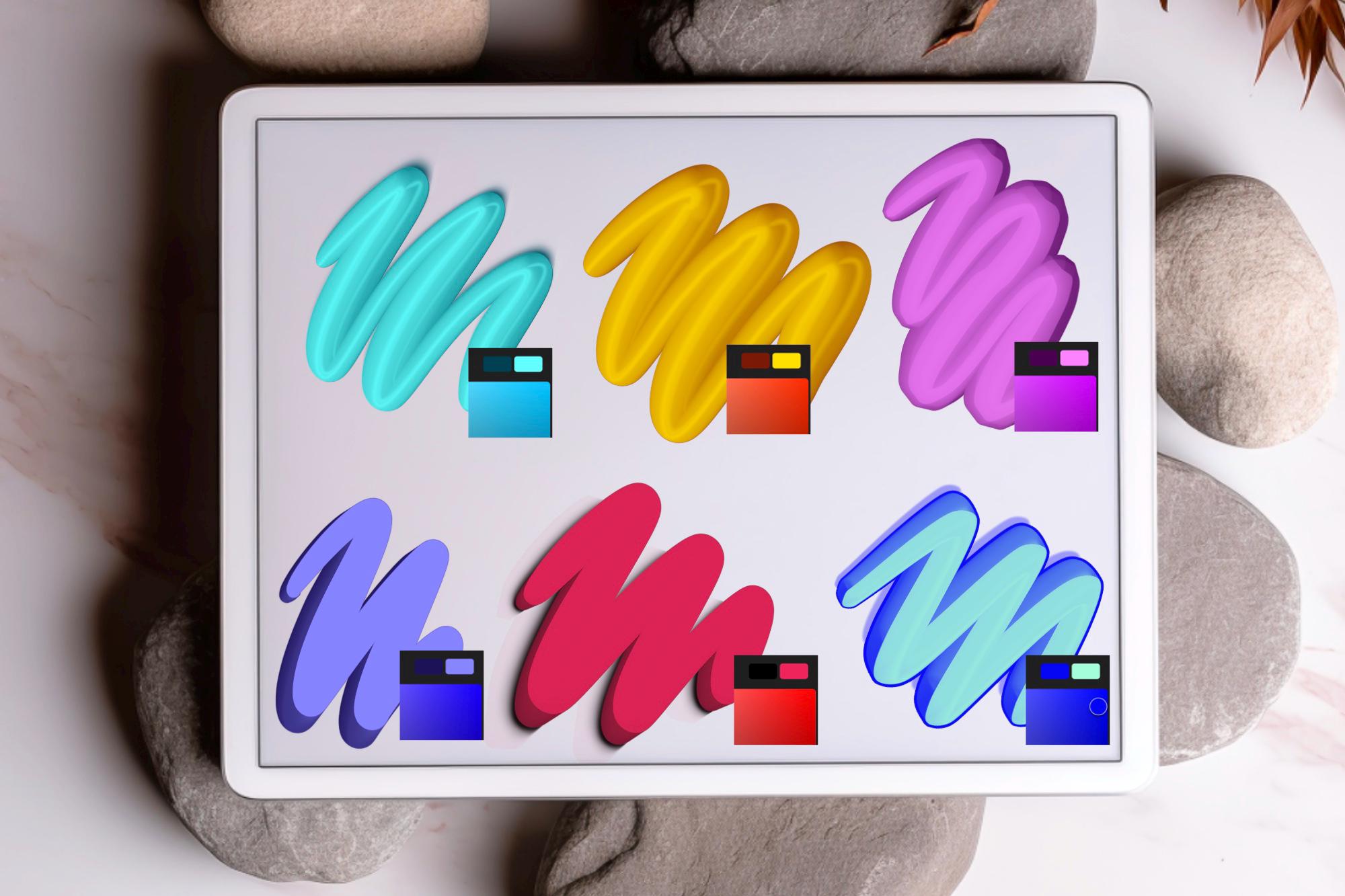 Procreate 3D Brush Bundle, 3D Lettering Procreate Brushes, 3D Brushes ...