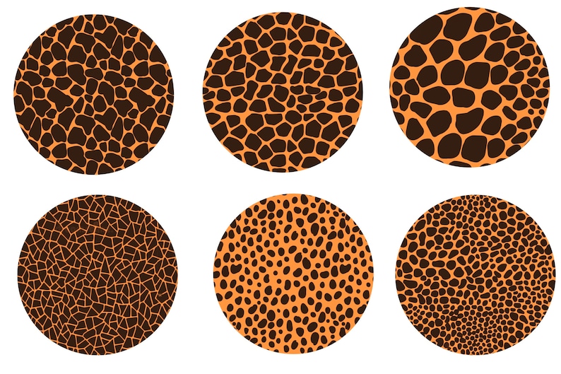 Animal Print Procreate Brush Set Leopard Zebra Pattern, Animal Print ...