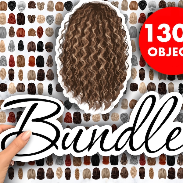 Clipart de cheveux, clipart de femme noire de cheveux naturels, cheveux naturels, téléchargement instantané numérique PNG