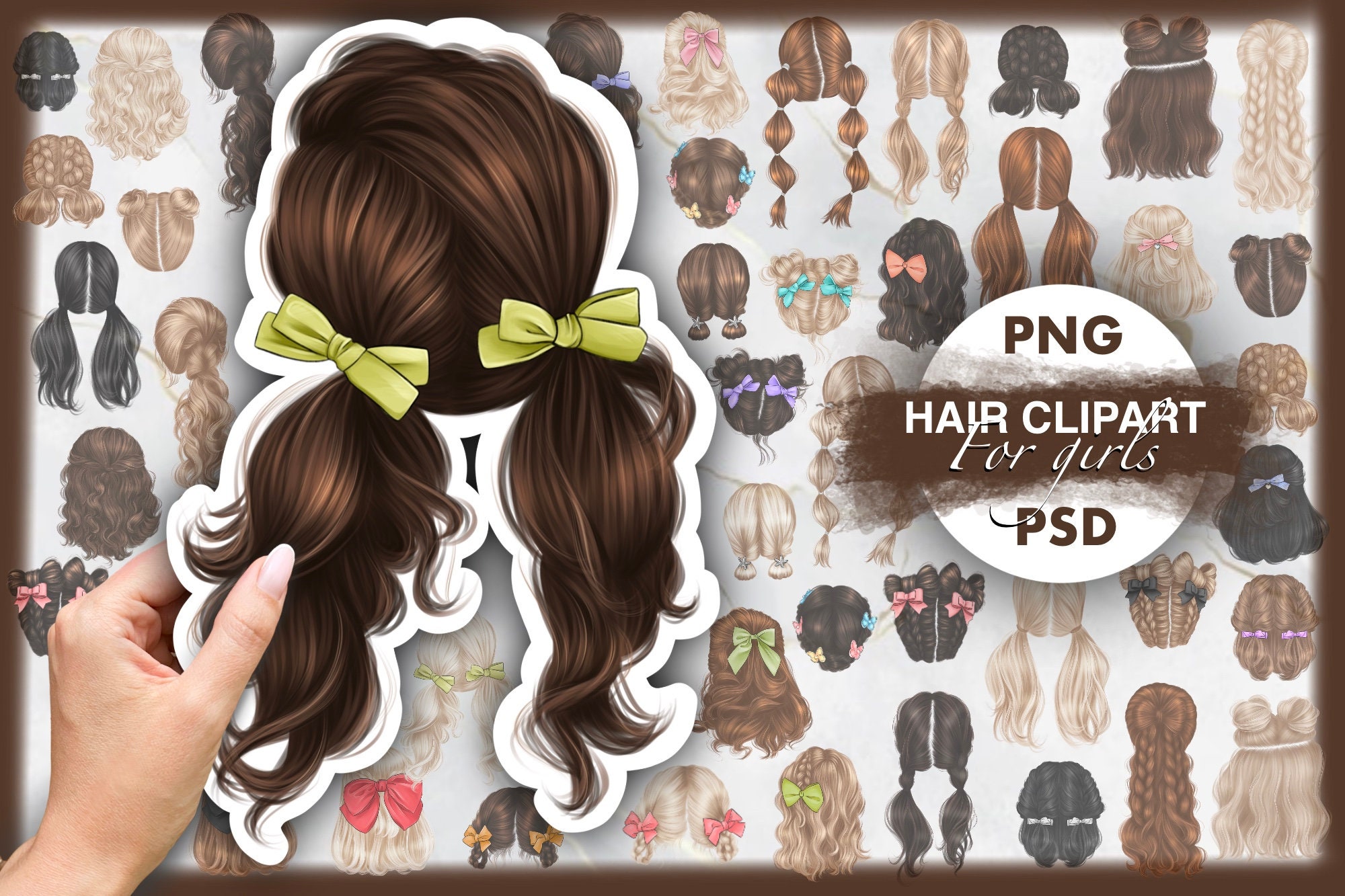 Hair accessories for bald baby girl 2025
