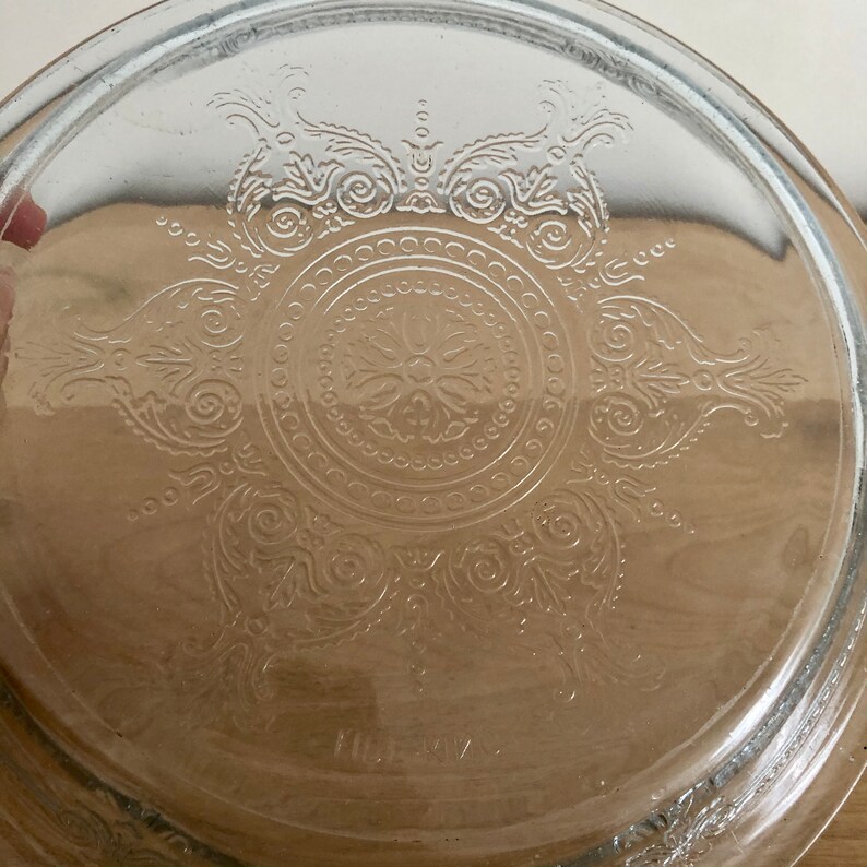 Vintage Fire King Sapphire Depression Glass Pie Plate Etsy