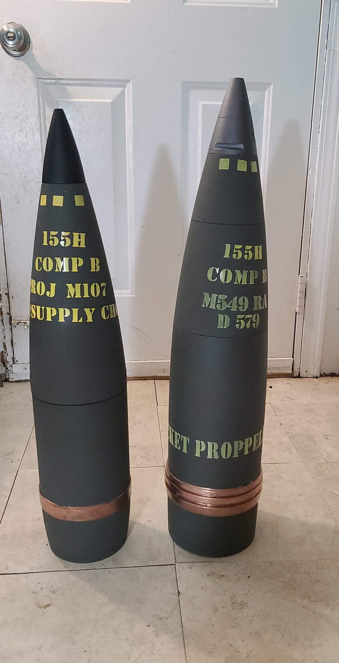 155mm 3d Printed Artillery Shell Etsy