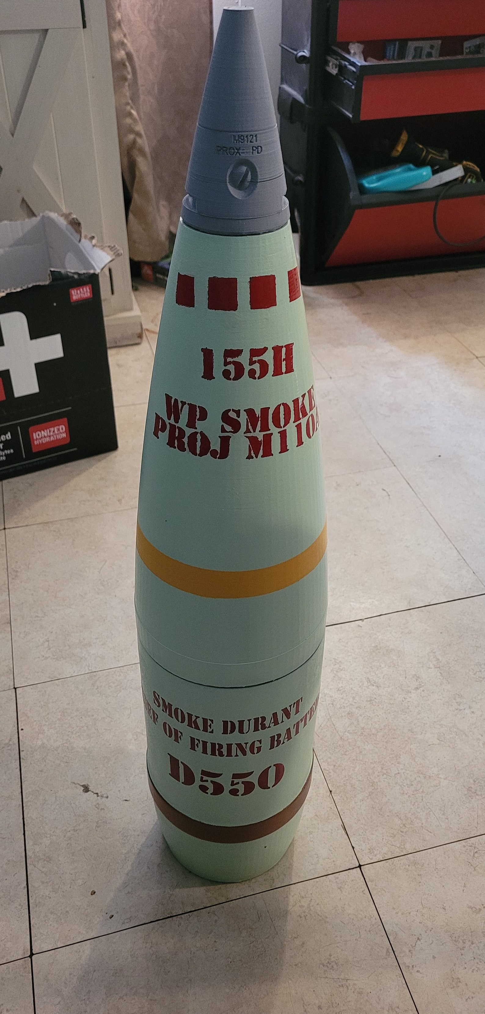 155mm 3d Printed Artillery Shell Etsy