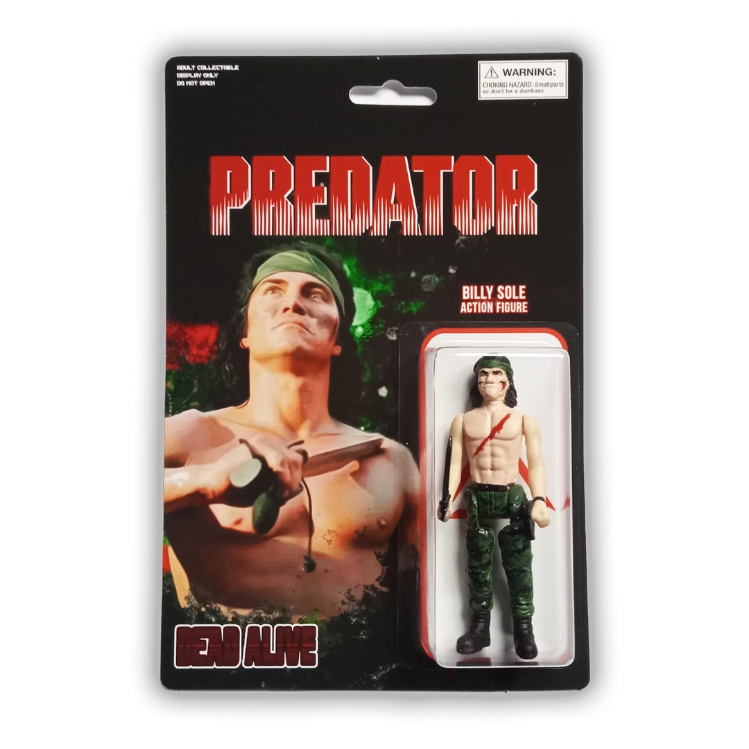 Billy Sol Predator Predator, Billy Sole Rare Custom Action Figure - Etsy