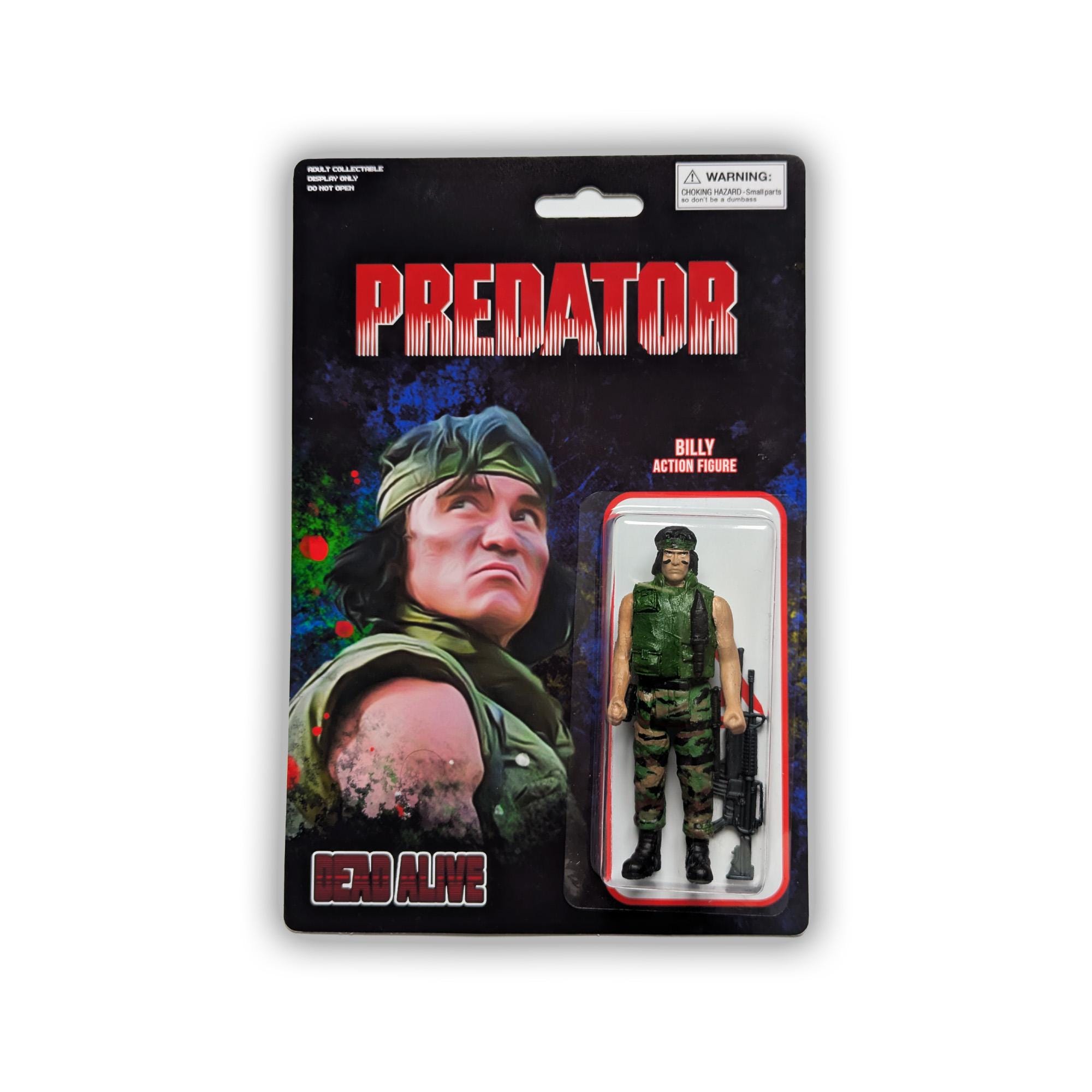 Predator, Billy Rare Custom Action Figure - Etsy