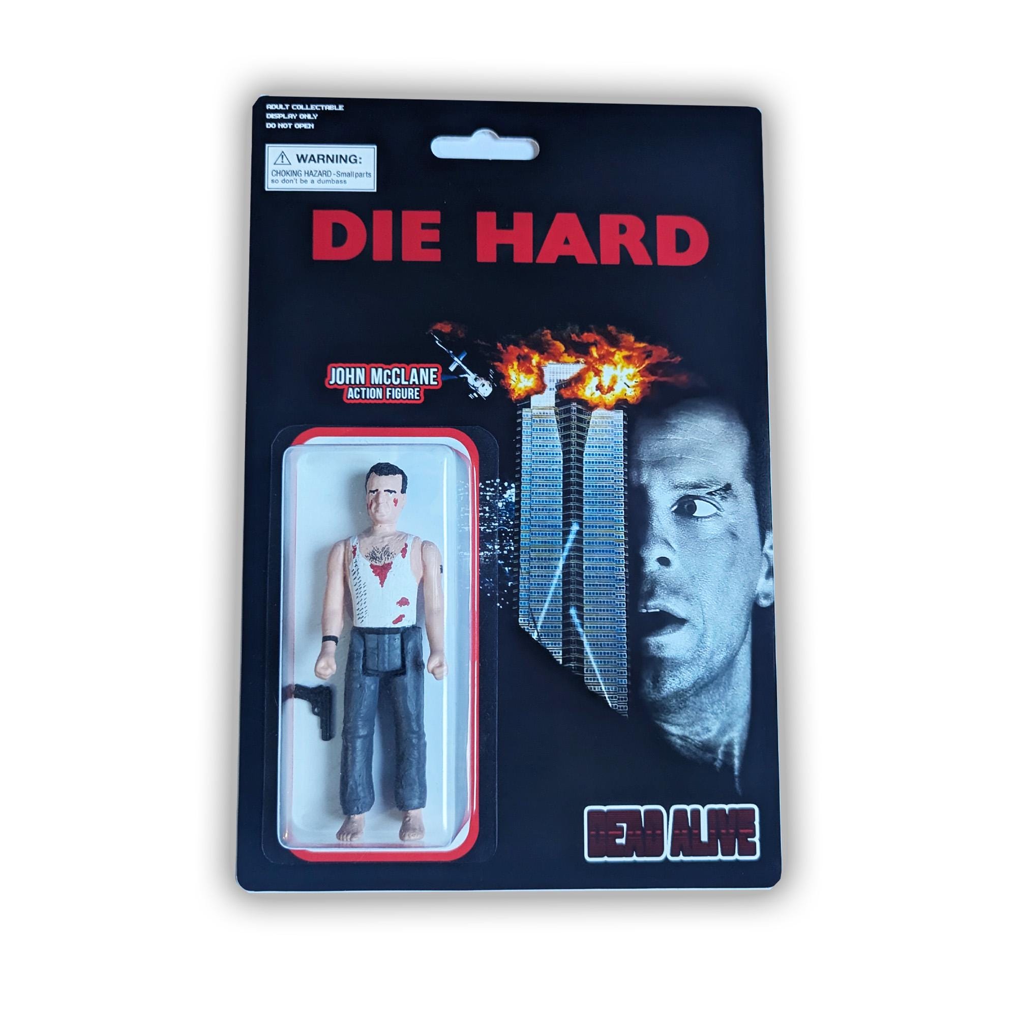 Die Hard, John Mcclane Bruce Willis, Rare Custom Action Figure - Etsy