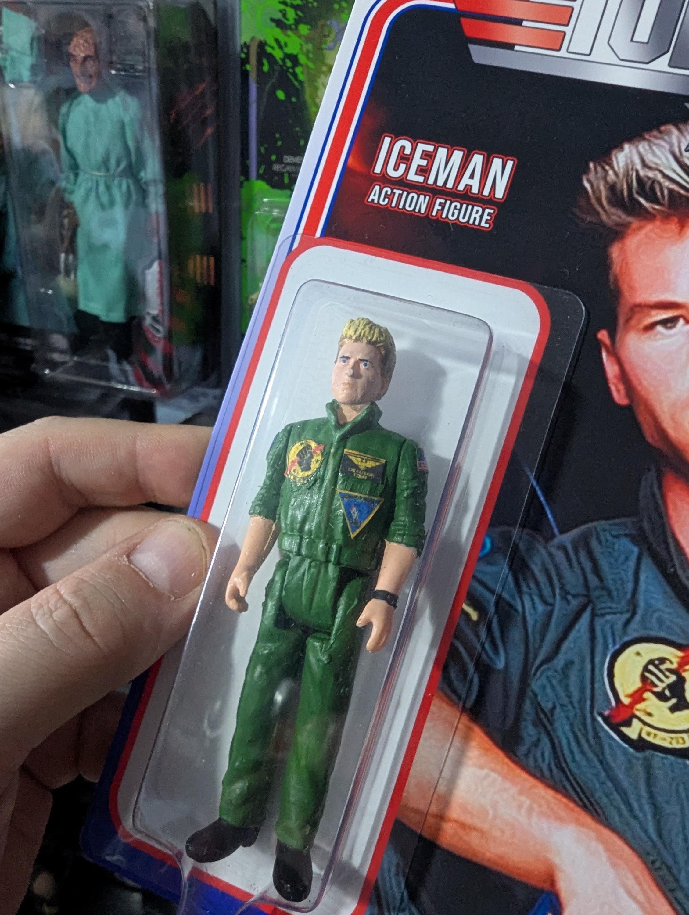 Top Gun, Iceman Rare Action Figure - Etsy Israel