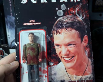 Scream, Stu custom rare action figure