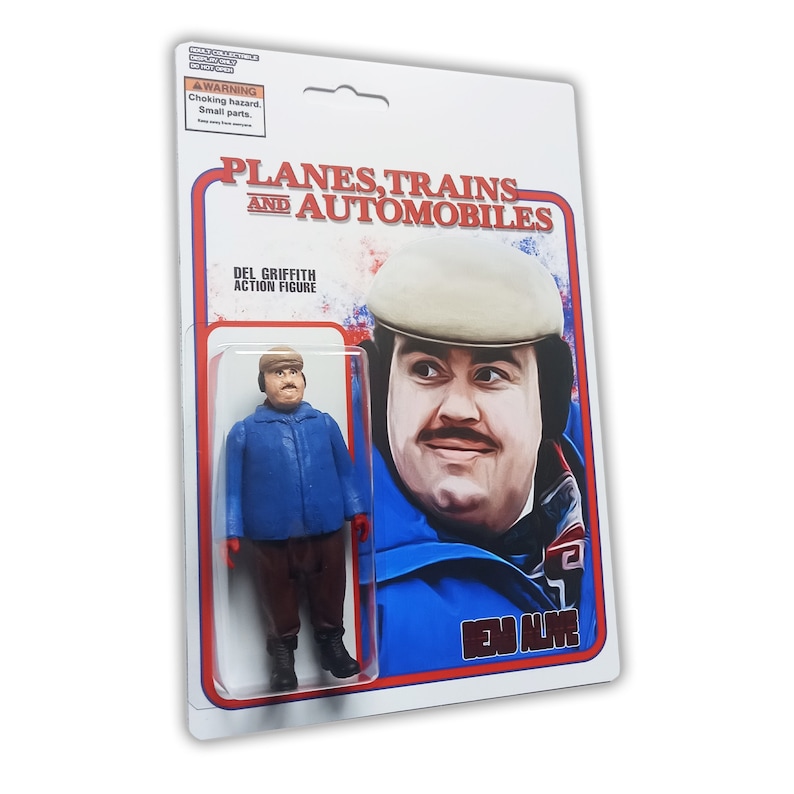 Planes, Trains and Automobiles. Del Griffith Rare Custom Action Figure ...