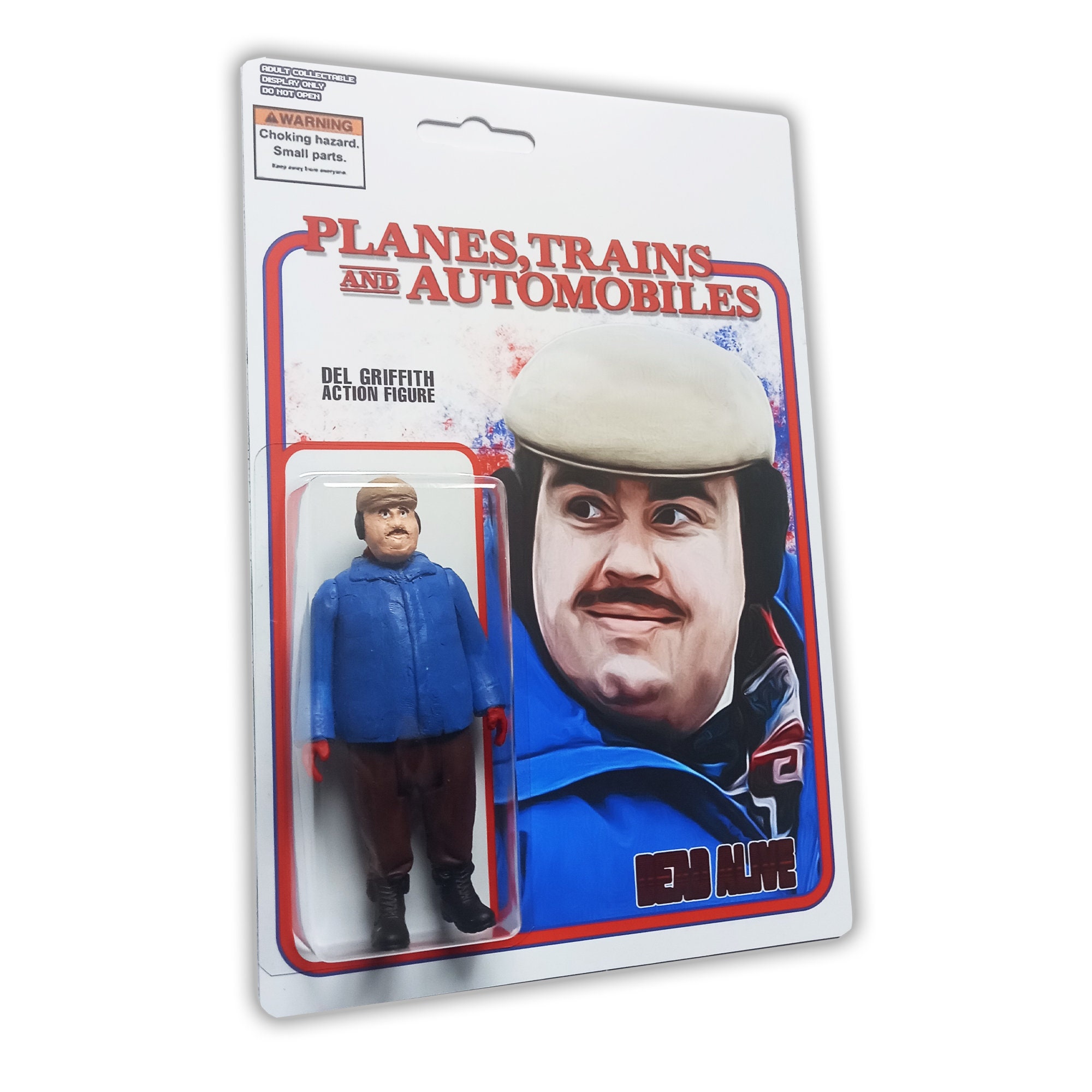 Planes, Trains and Automobiles. Del Griffith Rare Custom Action Figure ...