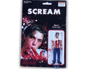 Scream, Billy Custom Rare Action Figure - Etsy