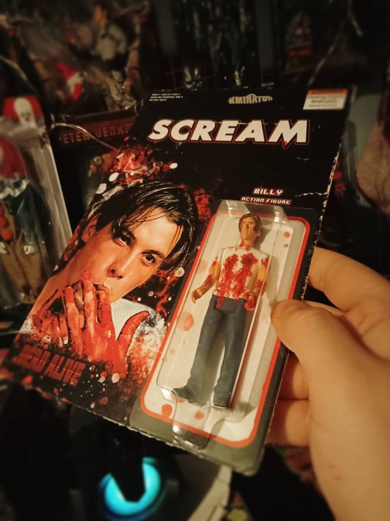 スクリーム、ビリーカスタムレアアクションフィギュア - Etsy 日本
