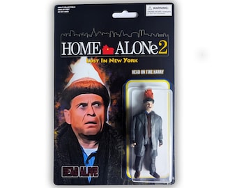 Home Alone 2 head on fire Harry rare custom figure