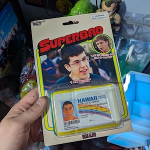 Superbad, McLovin drivers license novelty piece