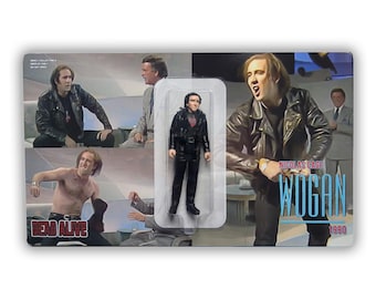 Nicolas Cage, Wogan TV appearance 1990. Rare action figure