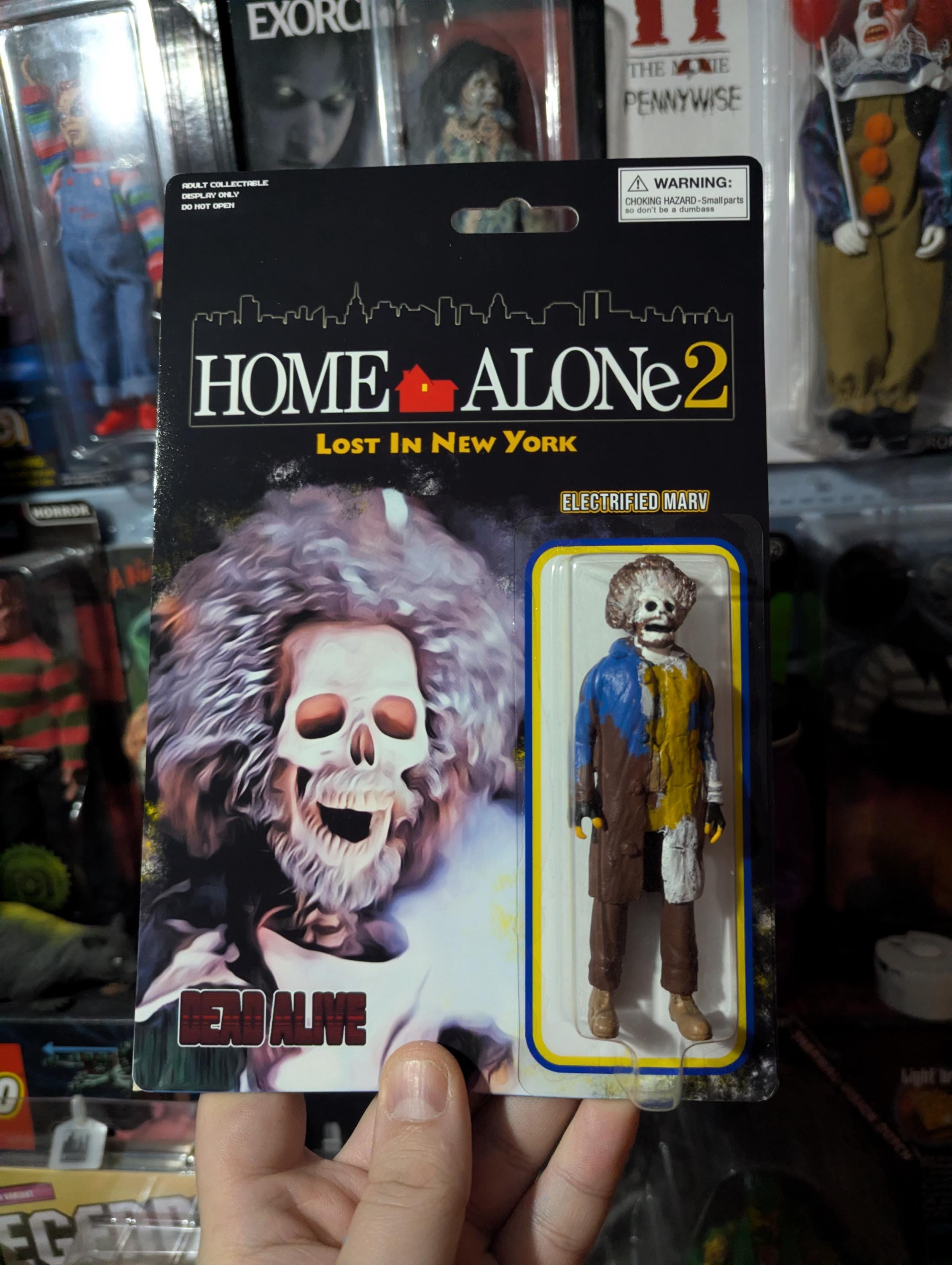 Home Alone 2 Electrified Marv Rare Custom Figure - Etsy
