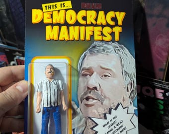 Democracy Manifest, succulent Chinese meal rare action figure