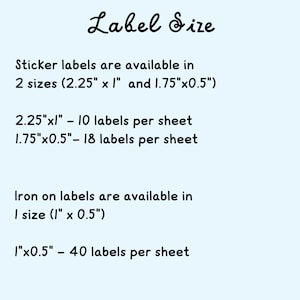 Kids Name Stickers, Kids Name Labels, Daycare Name Labels, Preschool ...