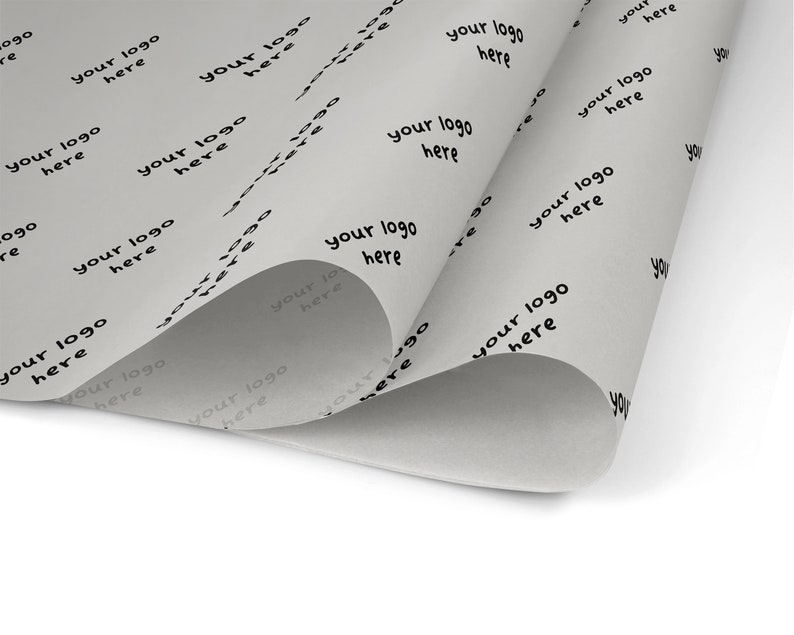 Custom Printed Packaging Paper Custom Logo Packaging Paper Etsy