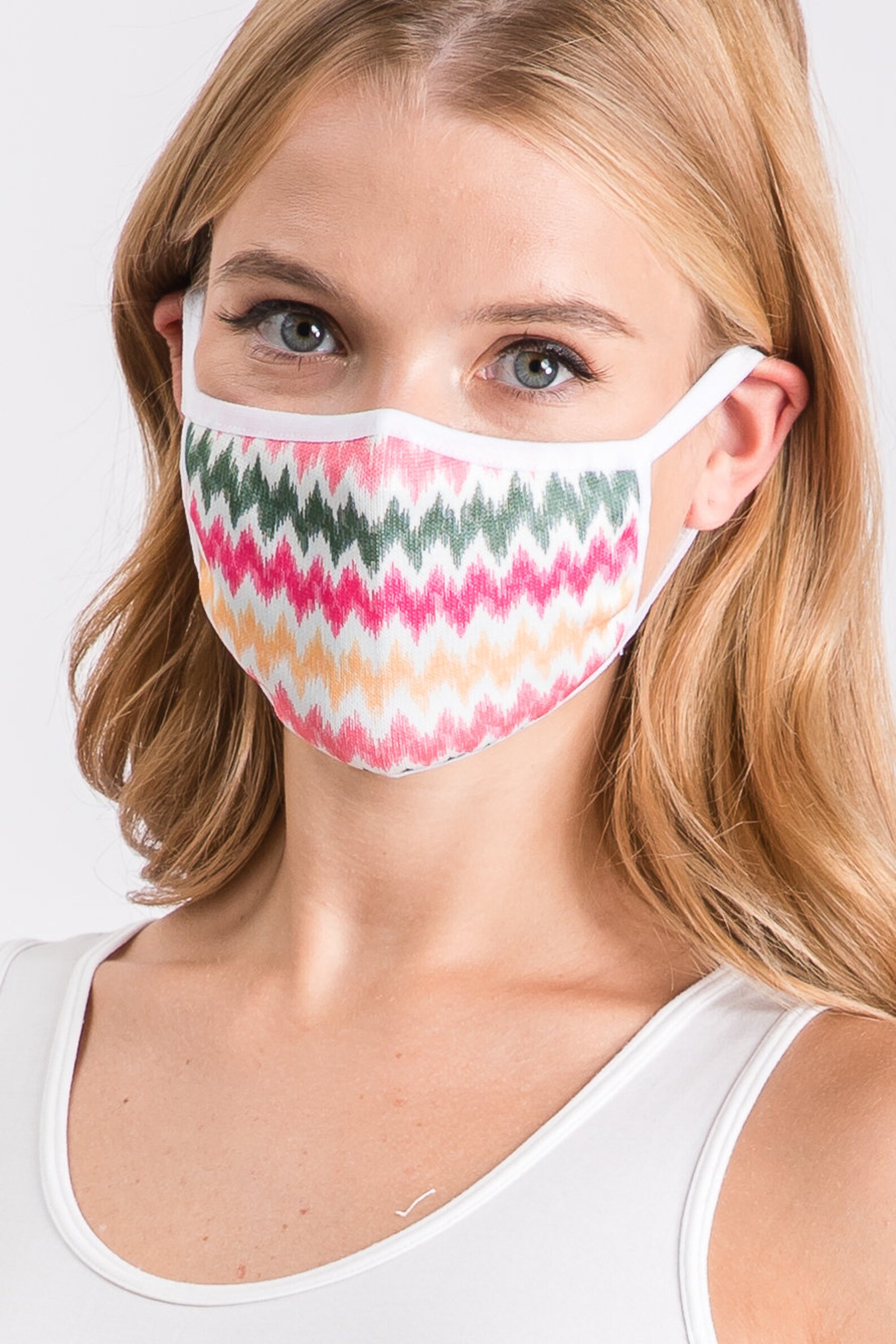 Face Mask Knit Fabric Women Men Unisex Adult Mouth Reusable Etsy