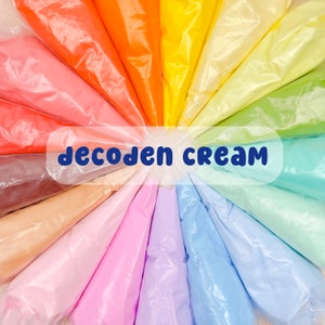 Decoden Cream Glue, Decoden Charms ,Decoden Kits, Decoden Supplies, Decoden Photocard, Decoden Phone Case, Kawaii Decoden Glue and Charm Kit