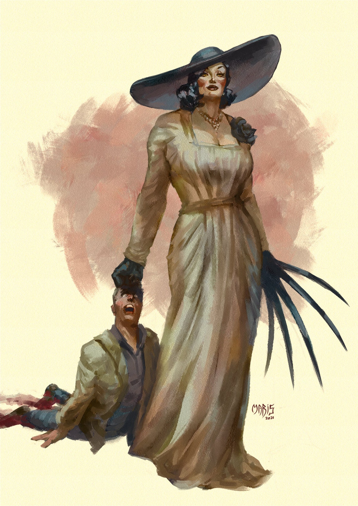 Lady Dimitrescu Concept Art