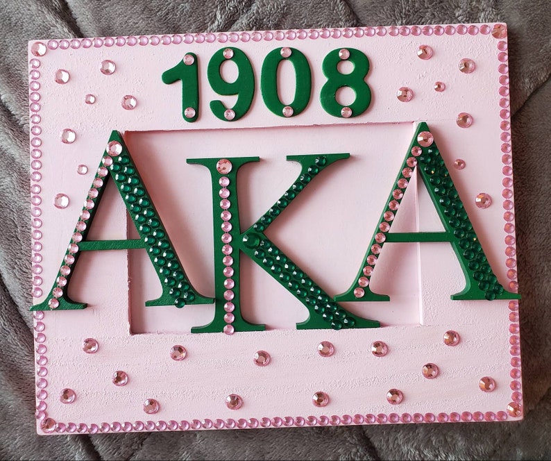 AKA Keepsake Frame Etsy