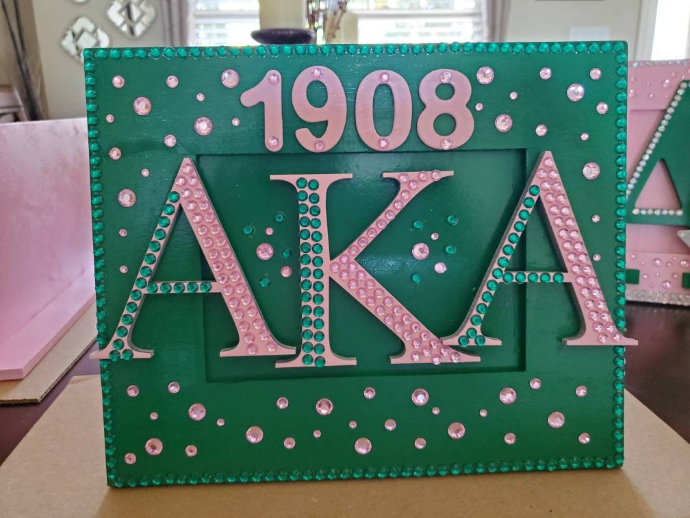 AKA Keepsake Frame Etsy