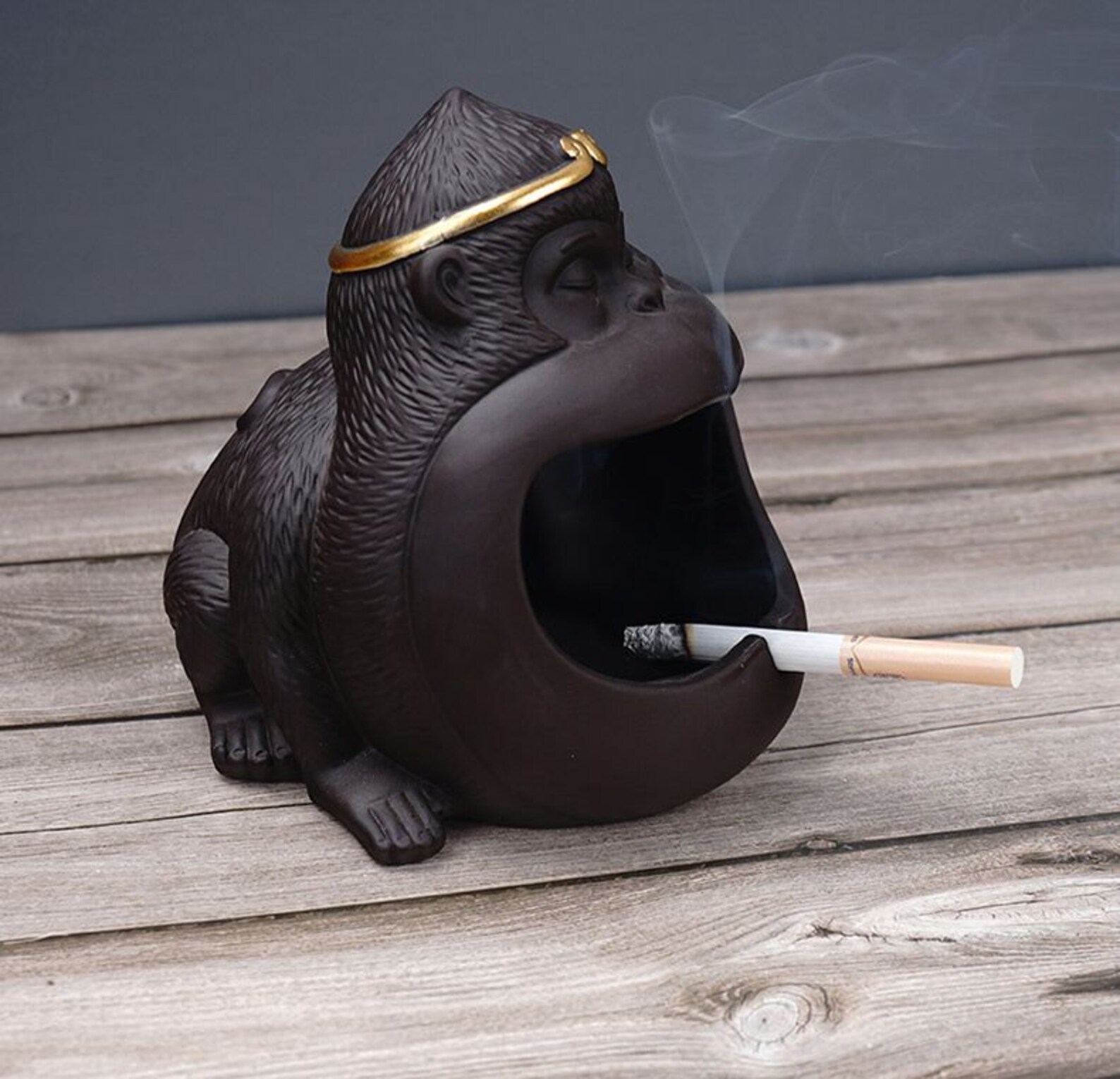 Funny Creatures Ceramic Ashtray Planter Snack Rack Funny Etsy