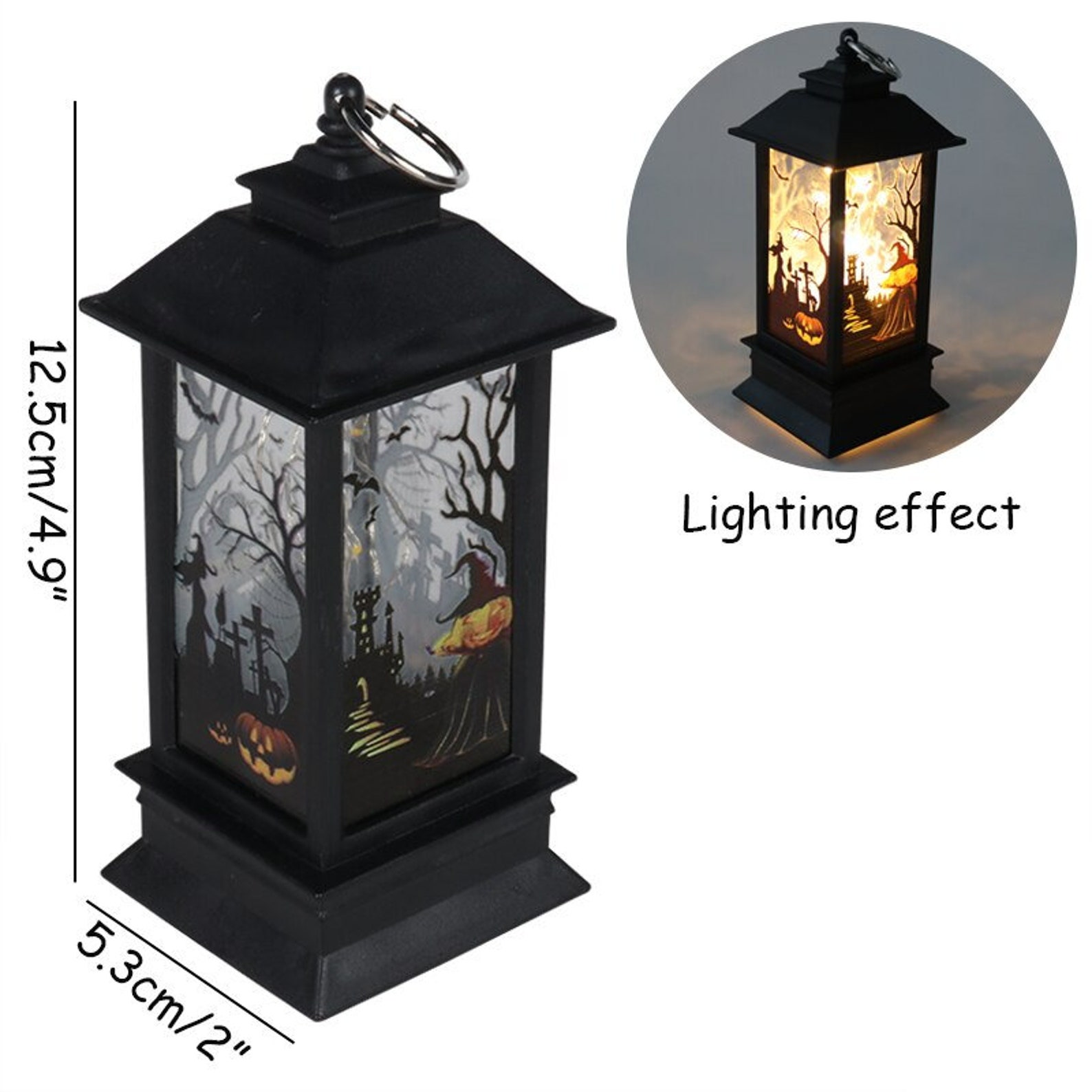 Spooky Halloween lanterns Halloween Decoration Lantern Home Etsy