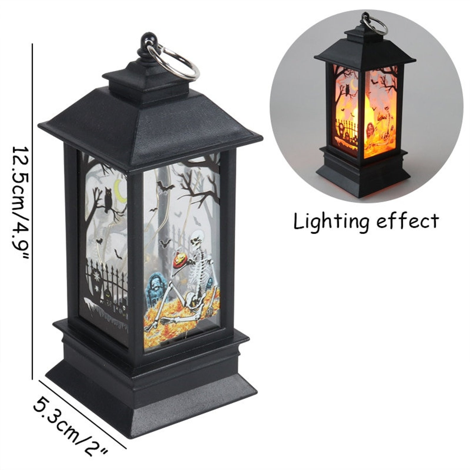 Spooky Halloween lanterns Halloween Decoration Lantern Home Etsy