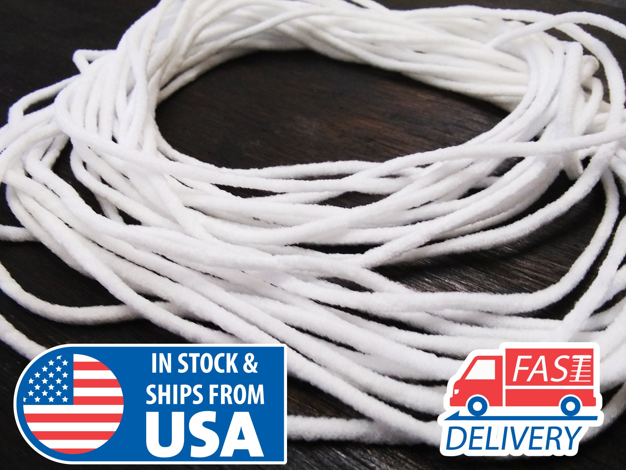 Elastic Bracelet String Cord 0.8 Elastic String Stretch Bead 