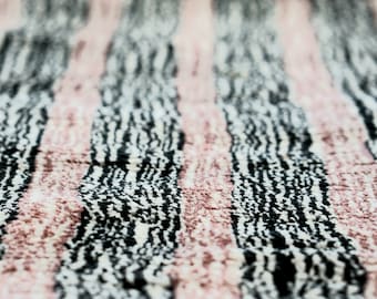 Teppich Läufer für Badezimmer Teppich für Flur Viskose Teppich Laufer Bett Vorleger Teppich gestreift 75 x 150 cm Baumwolle Teppich decor