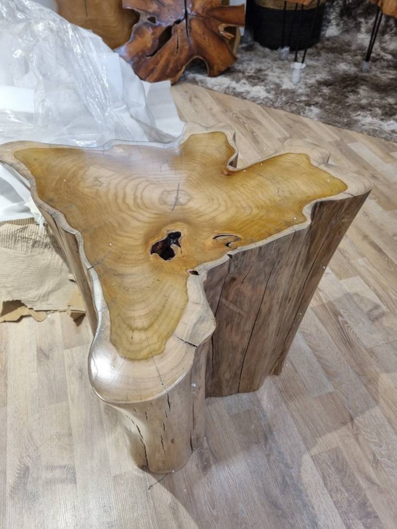 Root Wood Coffee Table Teak Side Table - Teak Table - Teak Table - Teak ...