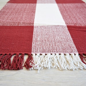 handwoven bath rug runner washable rug 60 x 90 cm bath mat