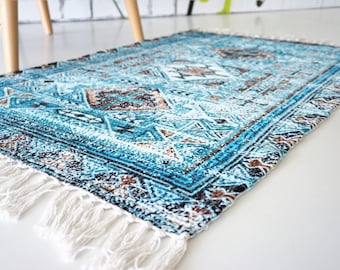 Scandinavische katoenen loper, badkamerkleed, loper voor de keuken, woondecoratie