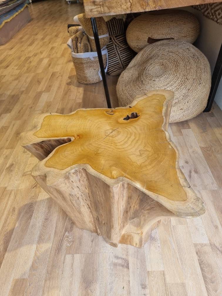 Root Wood Coffee Table Teak Side Table - Teak Table - Teak Table - Teak ...