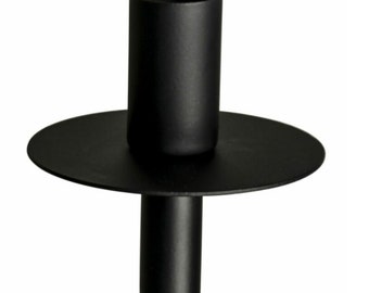 Wine bottle candle holder black Gold