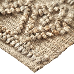 Indian Handmade Multicolor Jute Cotton Rectangle Rug, Hand Braided Jute Rug, Large Area Jute Cotton Rug, Home Decorative Rug