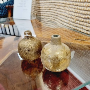 Gold vase effect vases flower vase holder home decor deco