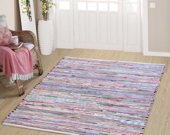 RANGILA rug, 160 x 230 cm, colorful rug for living room, rectangular children's room rug