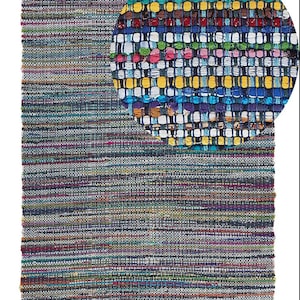 NAYA rug, colorful, 145 x 220 cm, cotton