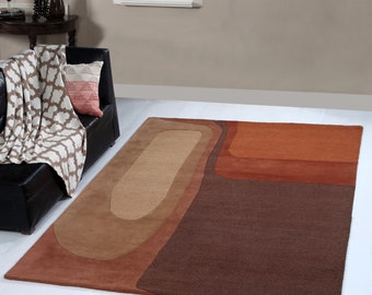Rectangular carpet for living room rug made of wool carpet for children's room carpet for dining room carpet Home decor made of wool carpet 200x280