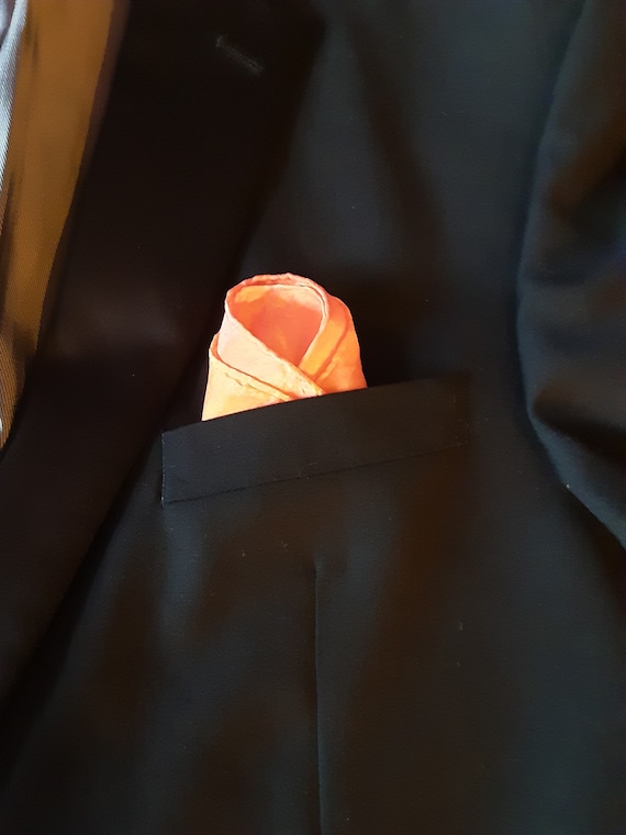 tie dye pocket square