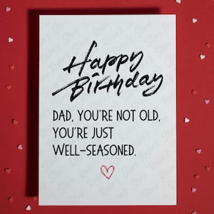 Tarjeta de cumpleaños divertida para papá. Feliz cumpleaños de parte de los niños. Hijo e hija. La mejor tarjeta para papá. Ideas de regalos de cumpleaños para papá.