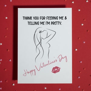Geschenk für Ihn Valentinstag Grußkarte Lustige Paar-Karte Valentinstag Karte für Sie