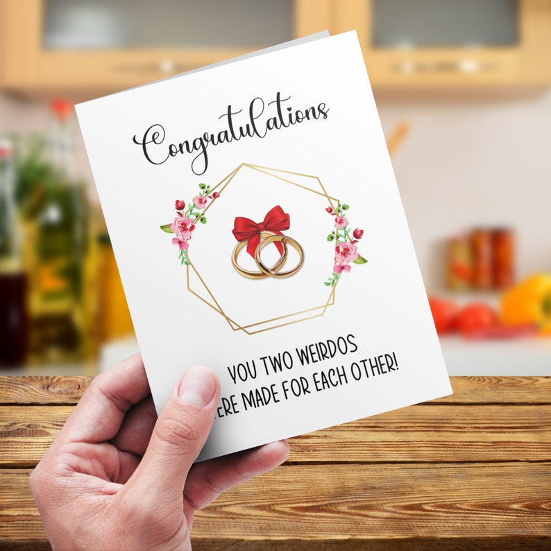 Funny Wedding Card Printable Card Digital Download - Etsy