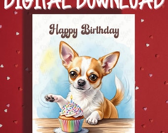 Old English Co. Tarjeta De Cumpleaños Para Perros Con Diseño De Dibujos Animados «Do I Smell Cake» Para Hombres Y Mujeres, Diseño De Tarjeta Humorística Para Dueño De Mascotas, Sobre Interior En
