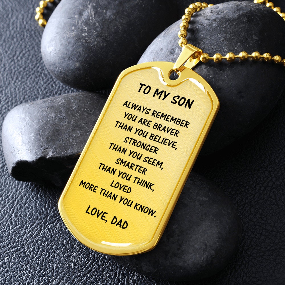 My son, God gave me my son, Better Man, Father's Day Gifts, Travel tum –  GlitterGiftsAndMore