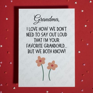 Regalo divertido para la abuela, tarjeta de felicitación para el cumpleaños de la abuela, regalo para el Día de la Madre, tarjeta de Nana de la nieta, nieto y nieto.